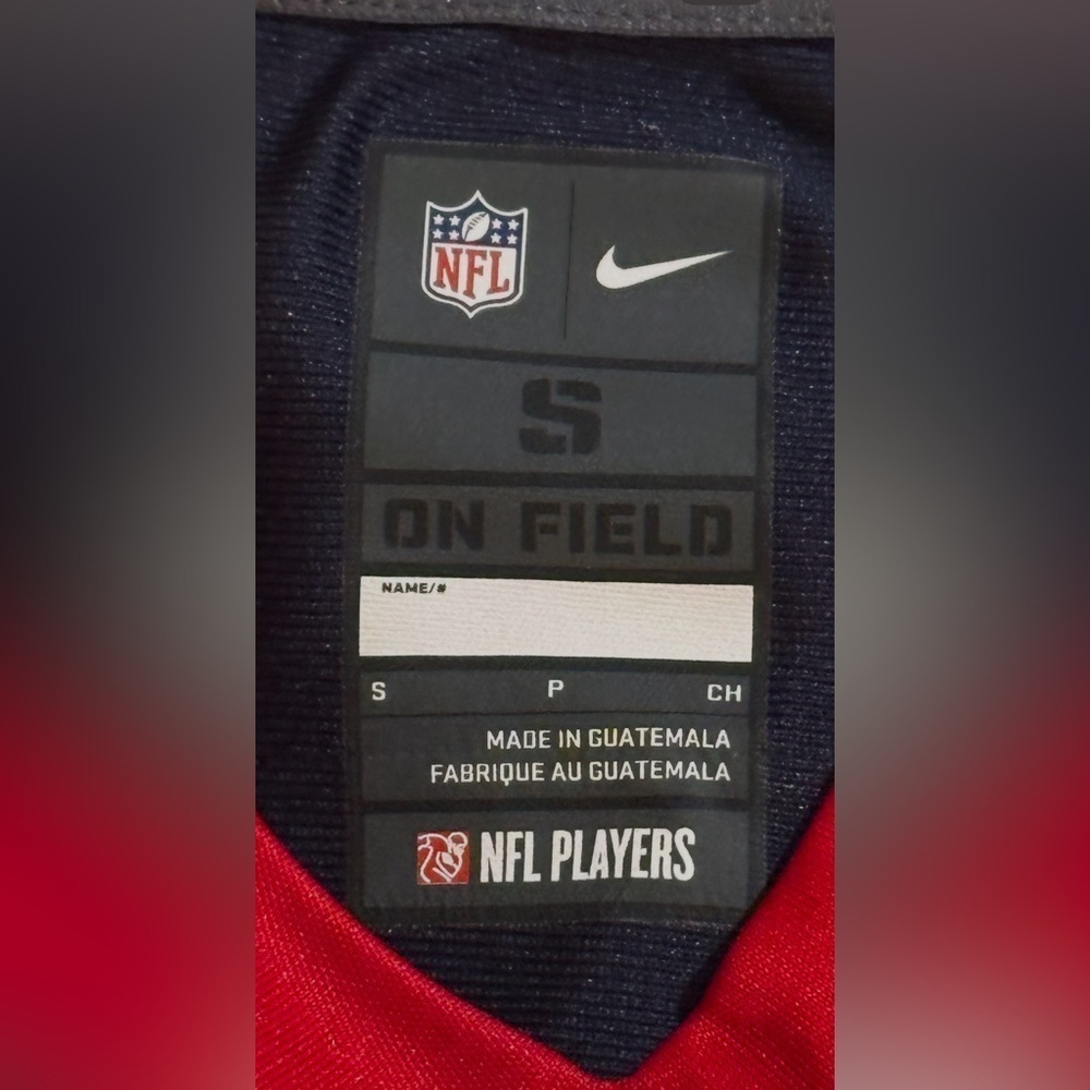 Nike Black and Red Sports Jersey. Size Small. - Picture 3 of 6